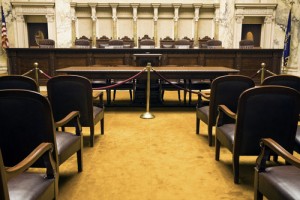 California immigration court room