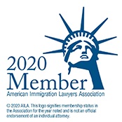 American Immigration Lawyers Association 2020 membership badge