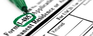 US immigration form I-485 US immigration form I-485