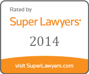 Daniel P. Hanlon Super Lawyers designation badge 2014
