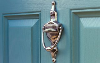 Door Knocker for Blue Door